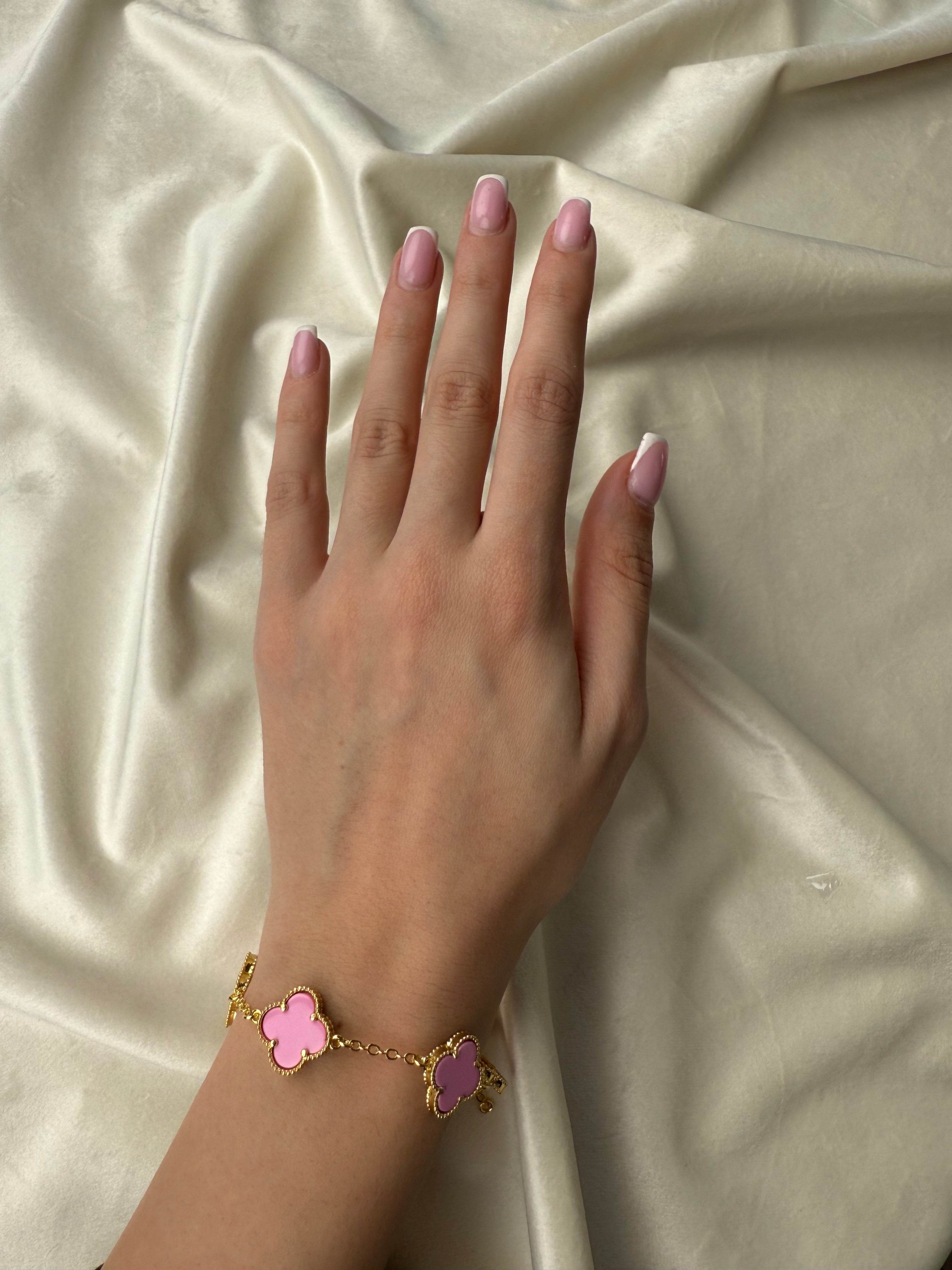 Byzylyk van cleef roze