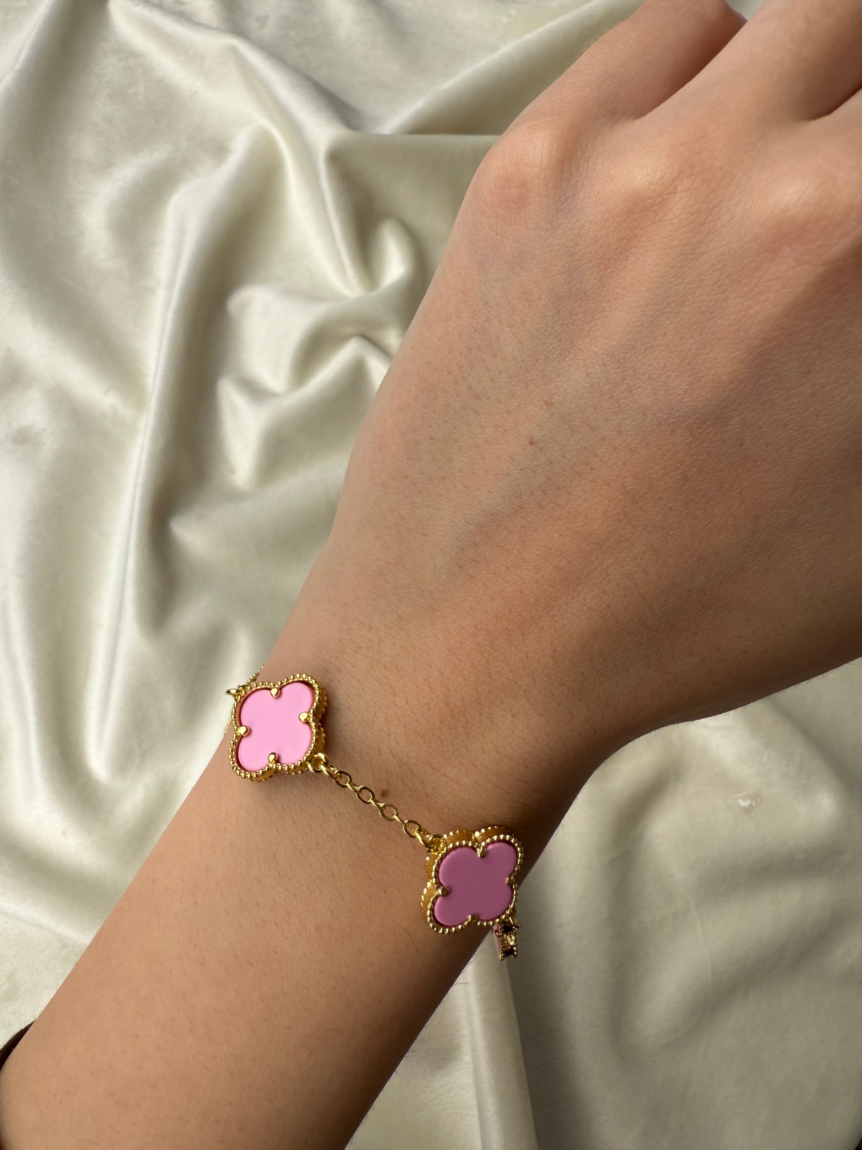 Byzylyk van cleef roze