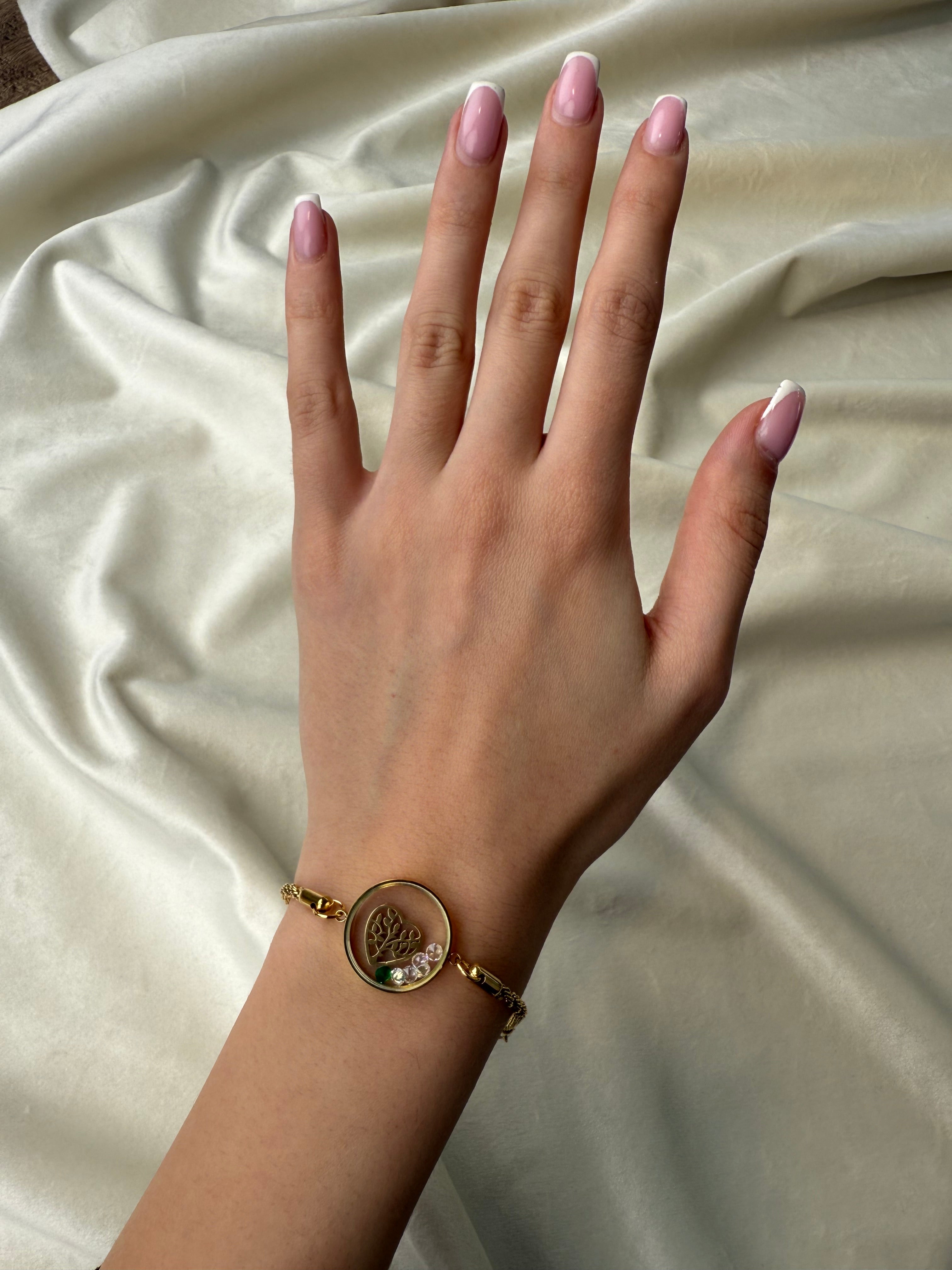 Byzylyk gold me zemer dhe gure