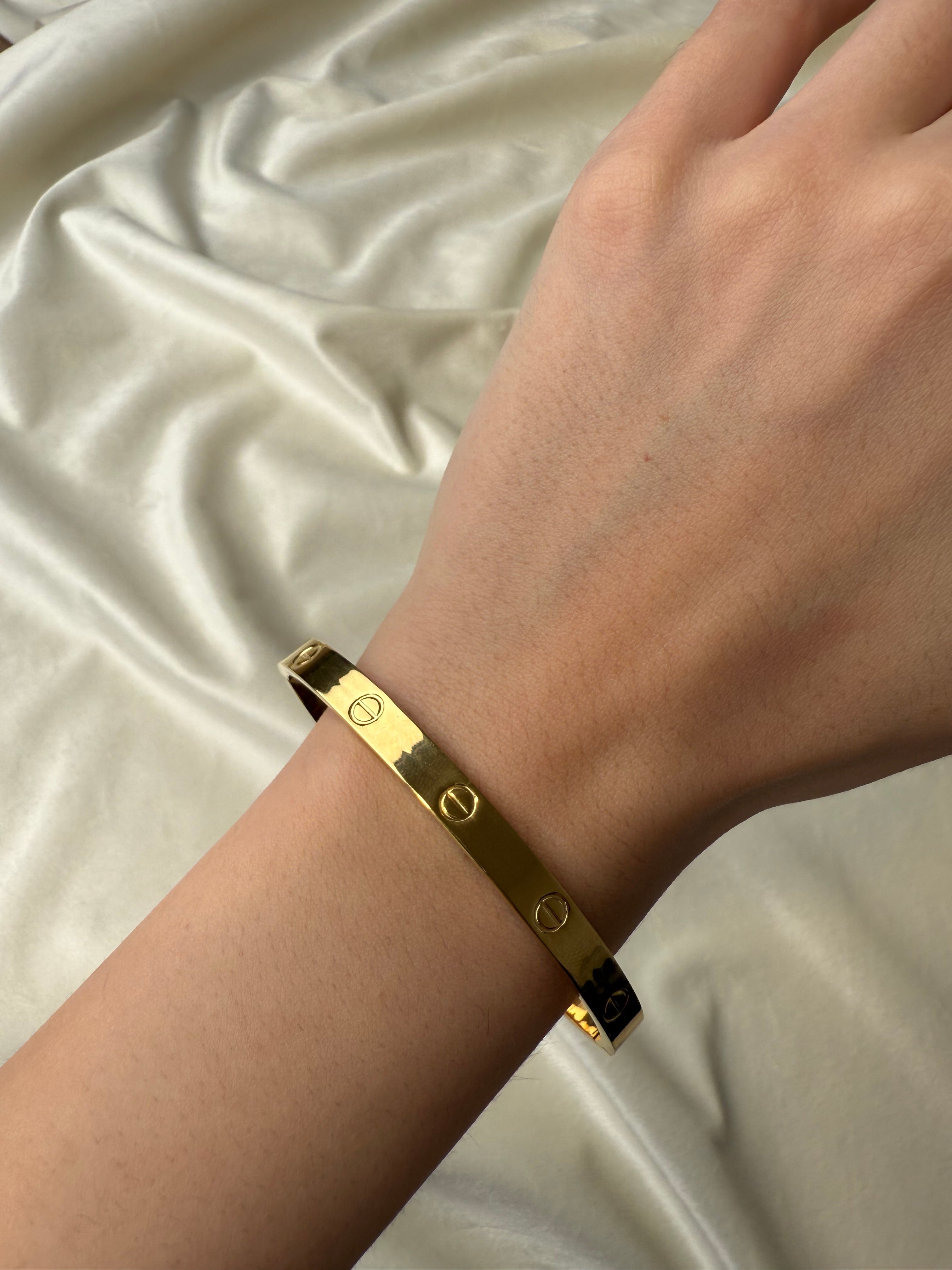 Byzylyk gold cartier