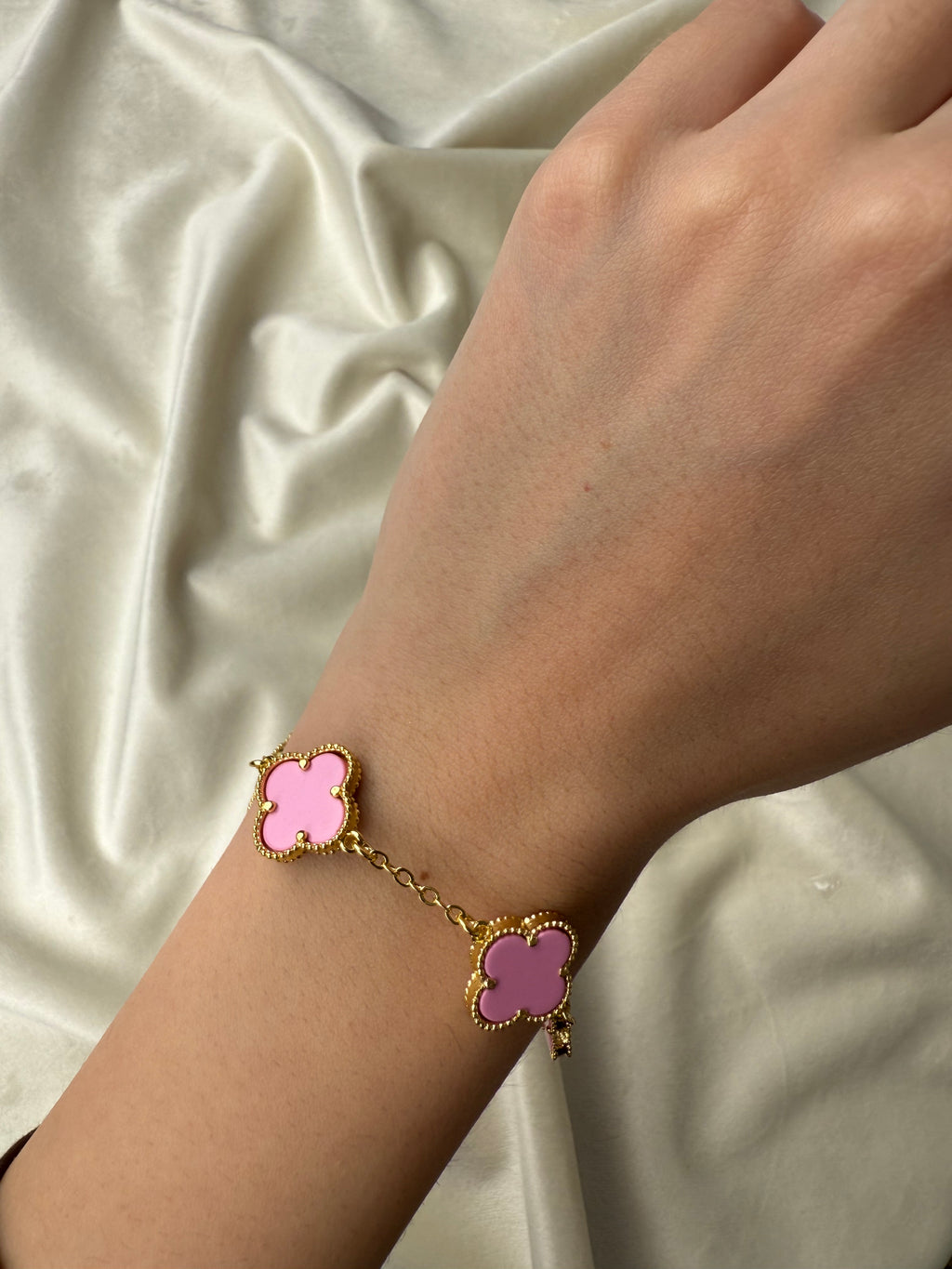 Byzylyk van cleef roze