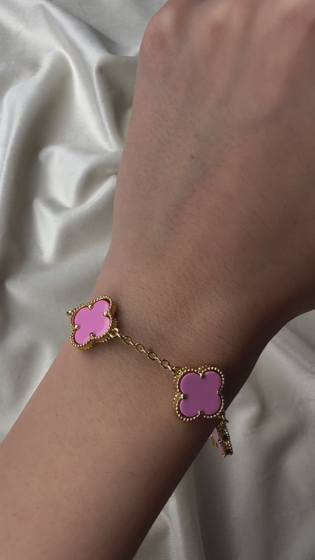 Byzylyk van cleef roze