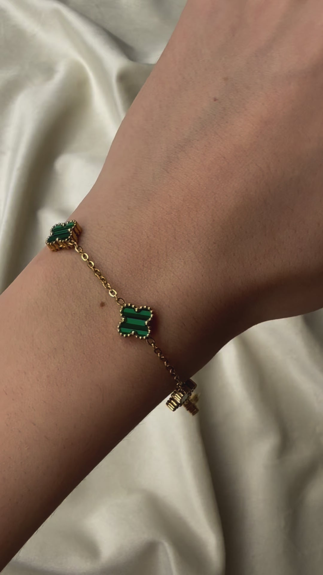 Byzylyk van cleef mini lule jeshile