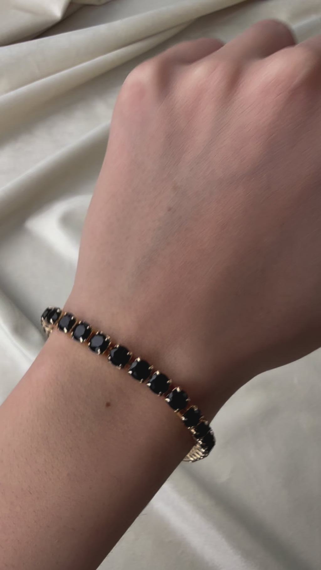 Byzylyk tenis gold i zi