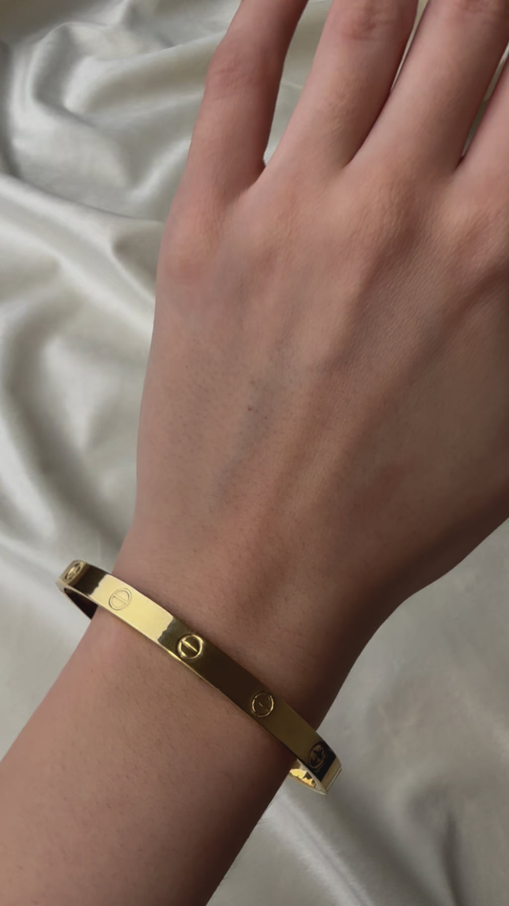 Byzylyk gold cartier