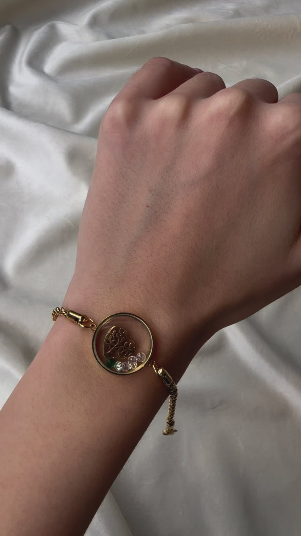 Byzylyk gold me zemer dhe gure